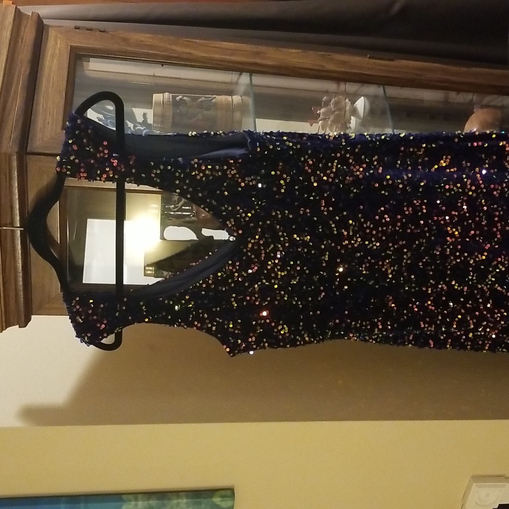 Sequin ball gown